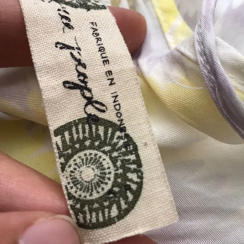 Free people boho water color ruffle‎ day dress